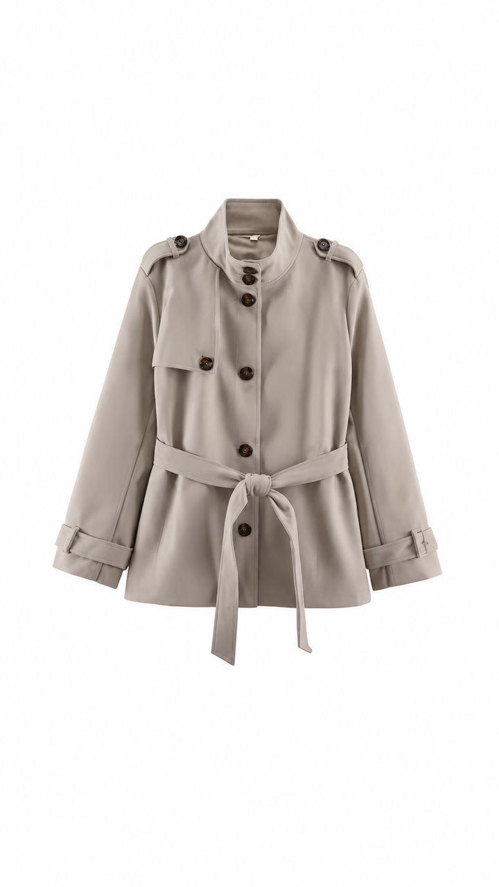 Sloane Belted Trench Jacket