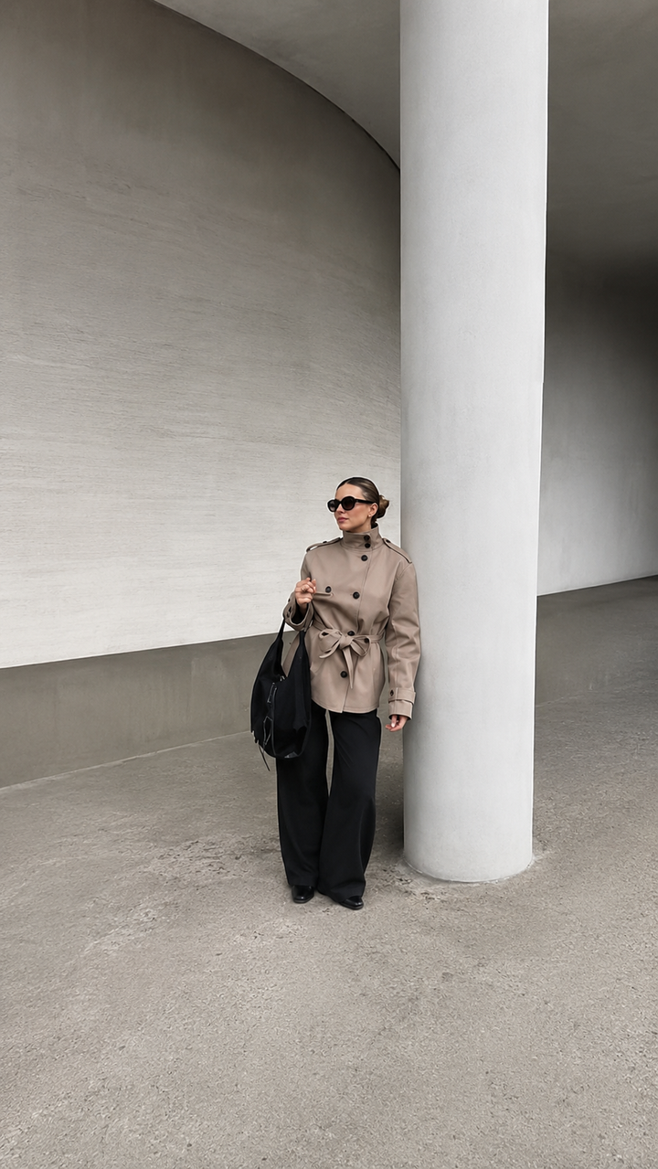 Sloane Belted Trench Jacket