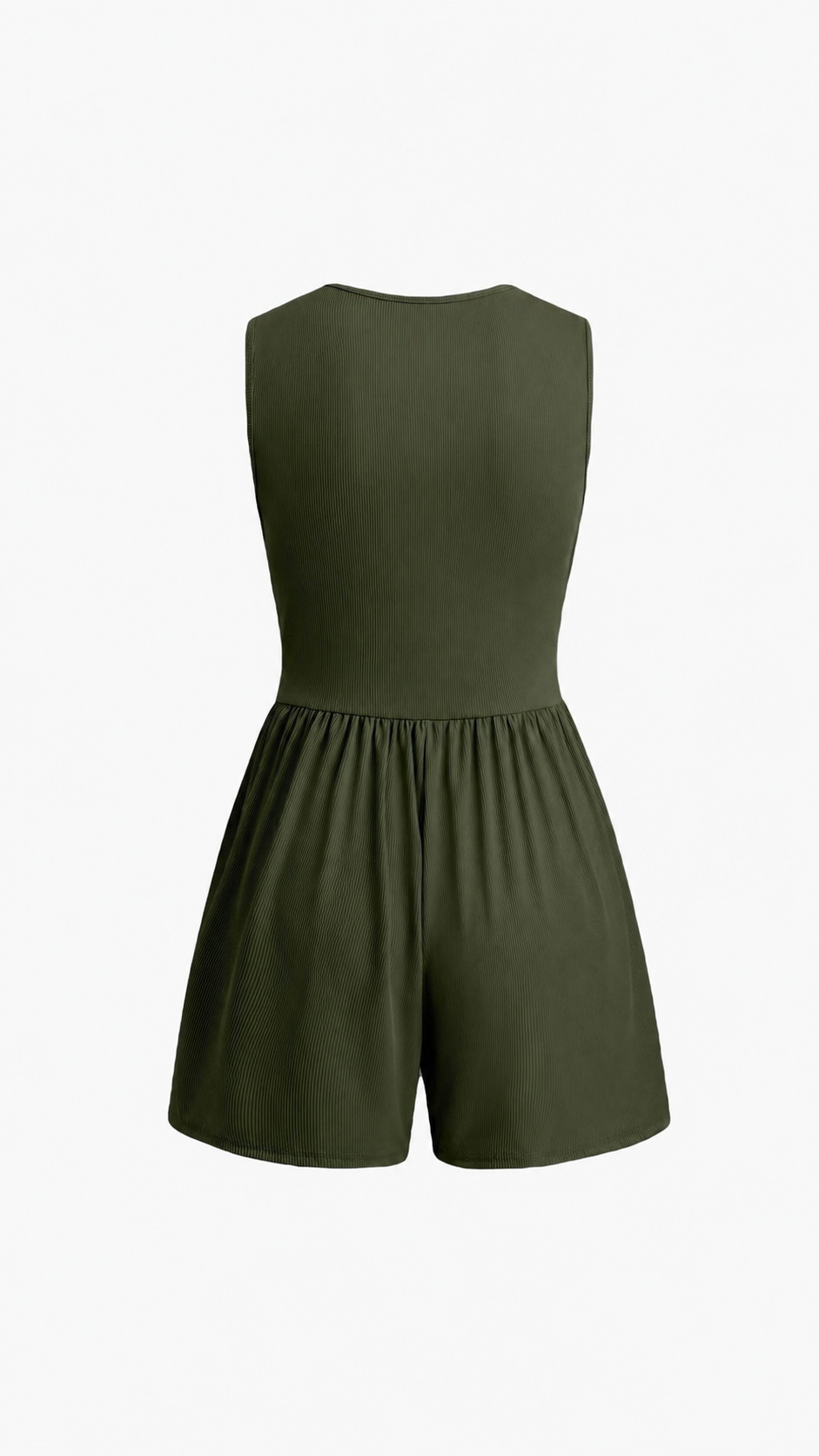 The Elodie Ribbed Romper