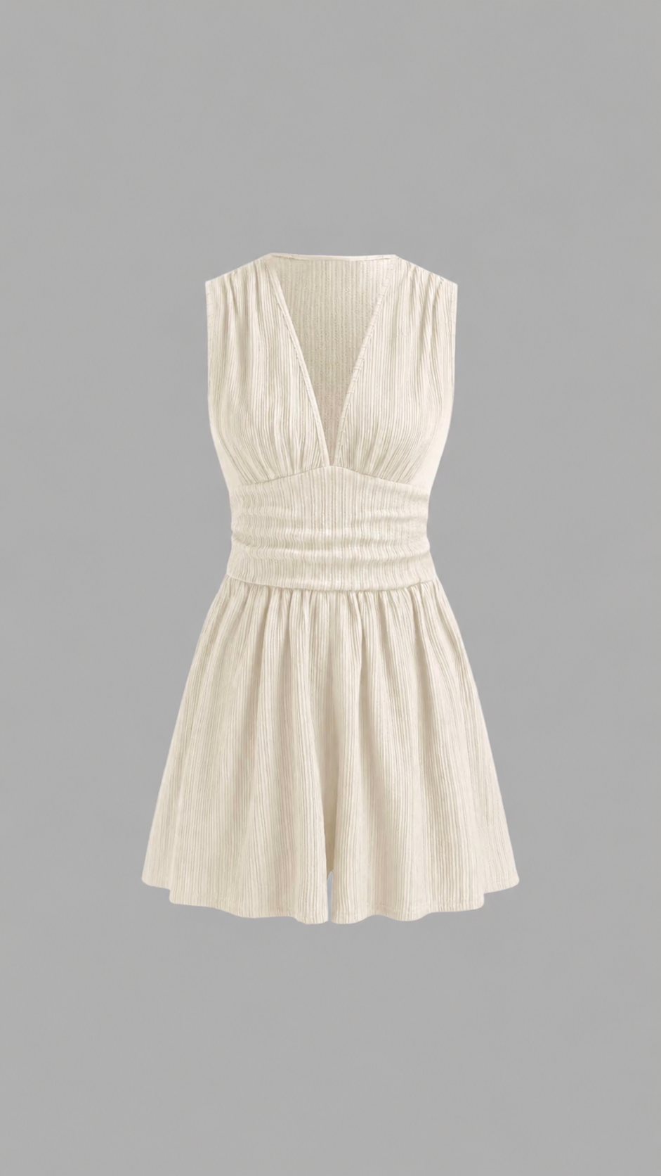 The Elodie Ribbed Romper