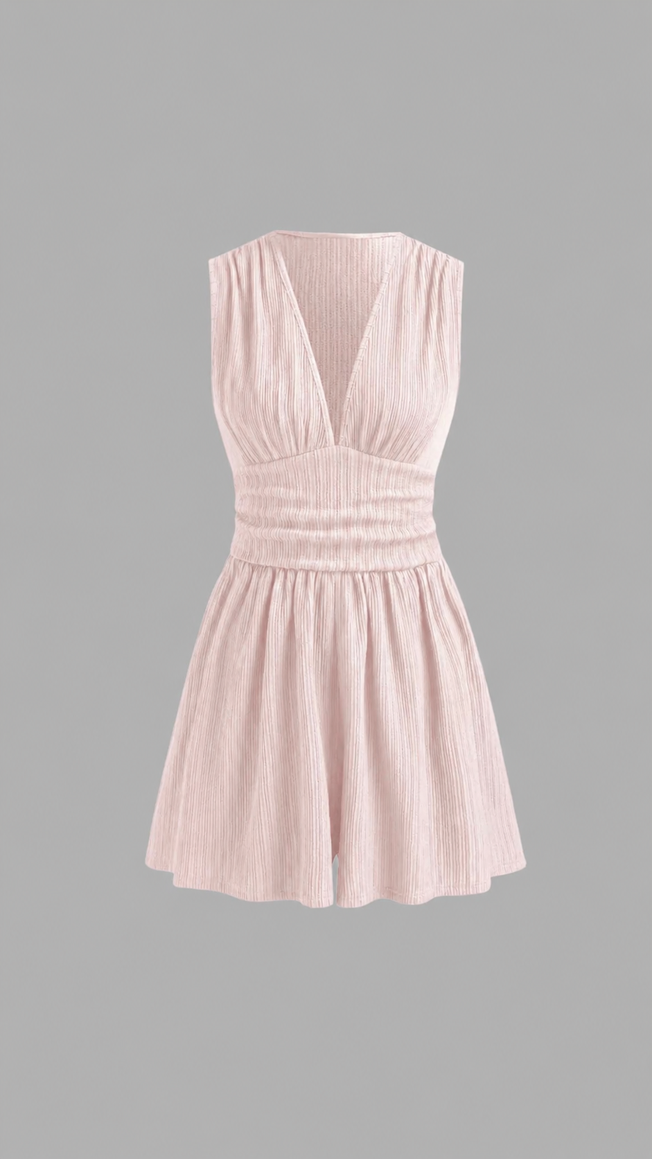 The Elodie Ribbed Romper