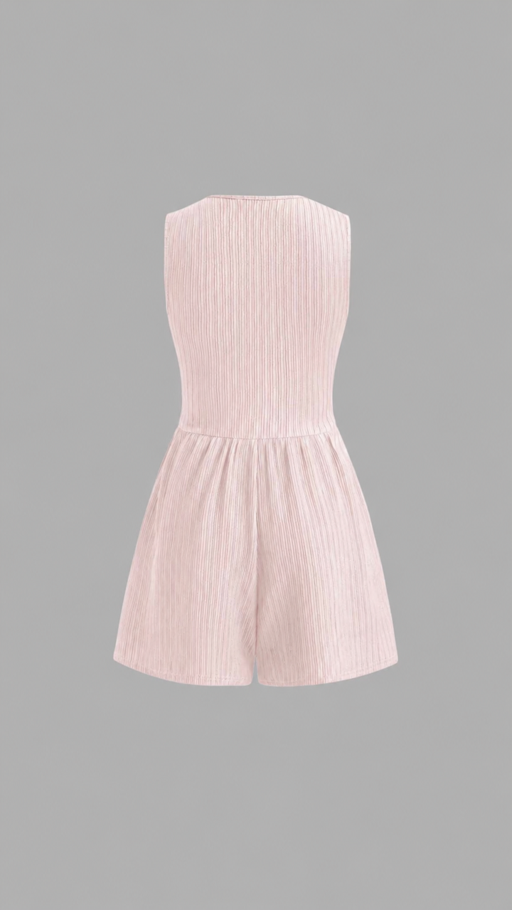 The Elodie Ribbed Romper