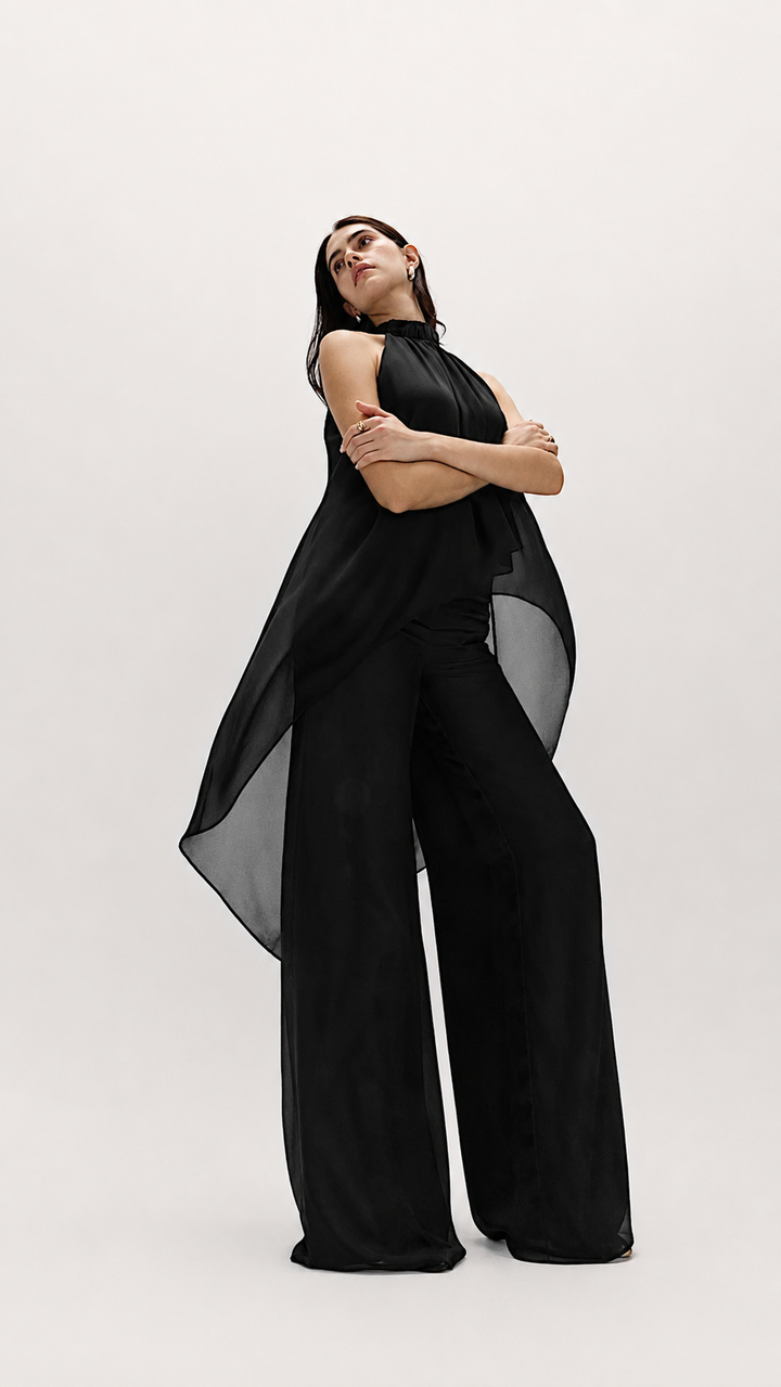 The Nocturne Cascade Jumpsuit