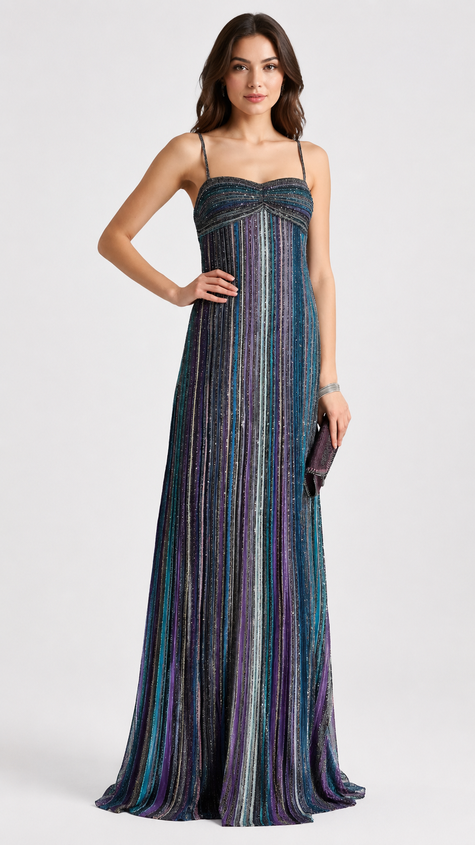 Noctara Shimmer™ Evening Gown