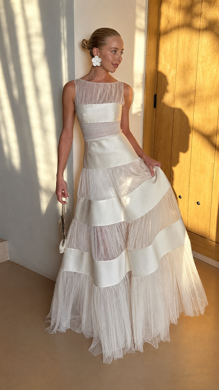 Soléa Ivory Reverie Gown
