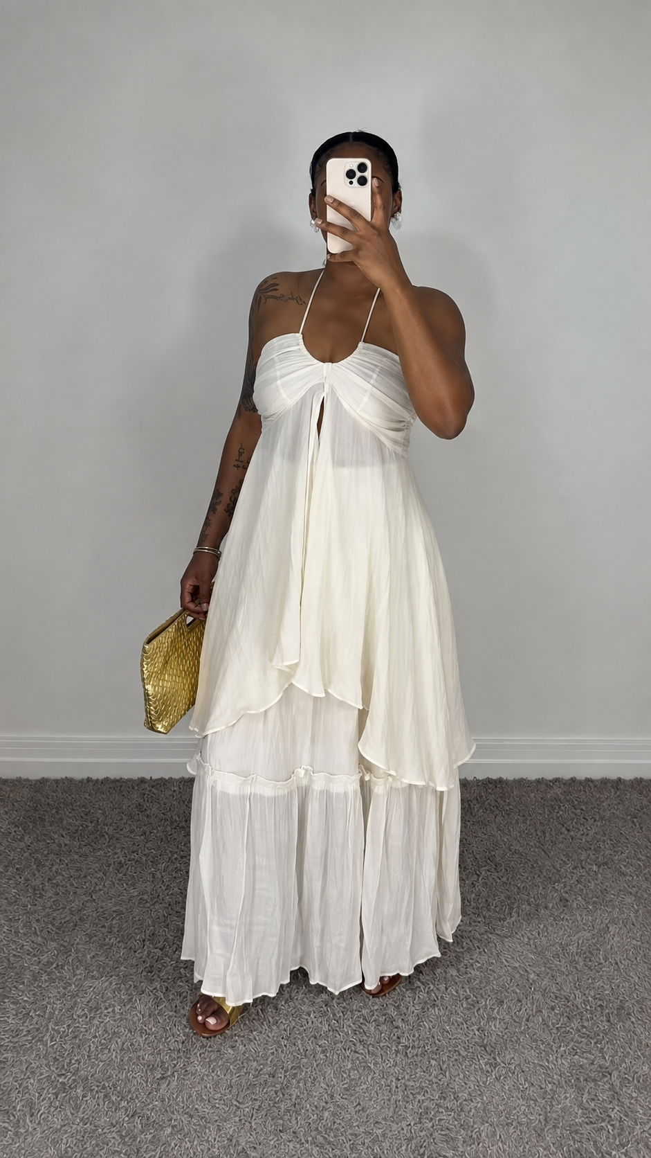 The Marielle Cascade Maxi Dress