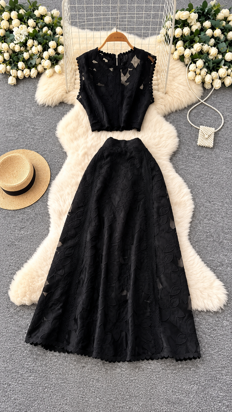 The Bloom Lace Two-Piece Set