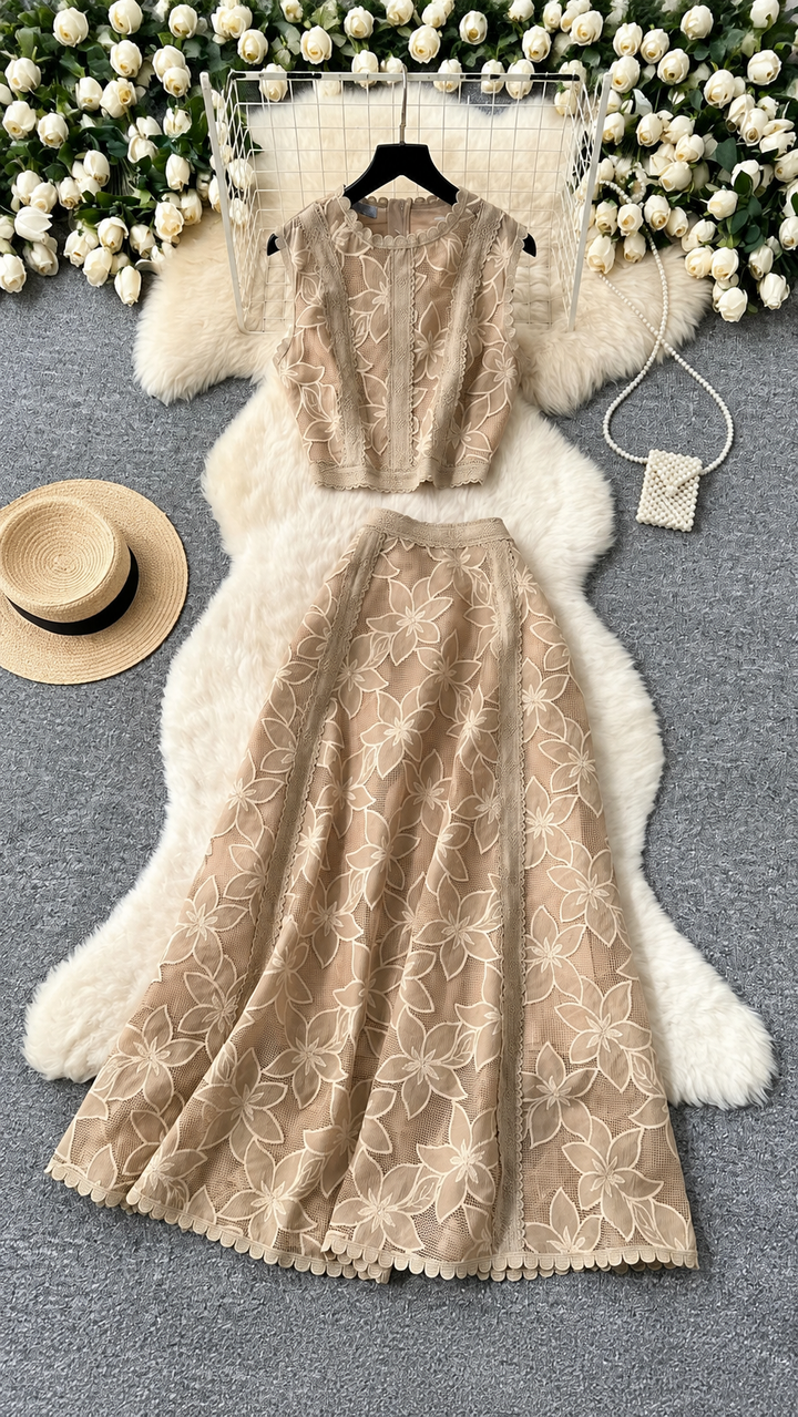 The Bloom Lace Two-Piece Set