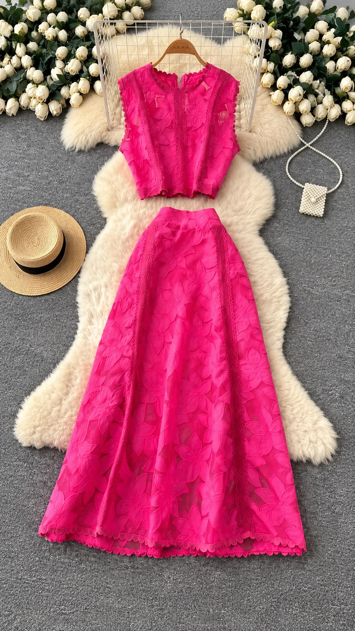 The Bloom Lace Two-Piece Set