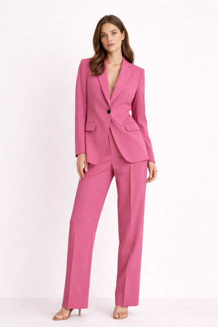 Ethel Women's Elegant Blazer and Trouser Set