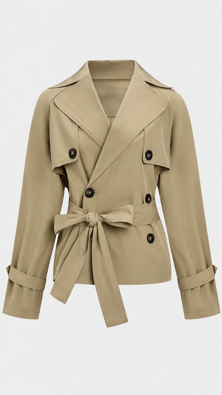 The city cropped trench