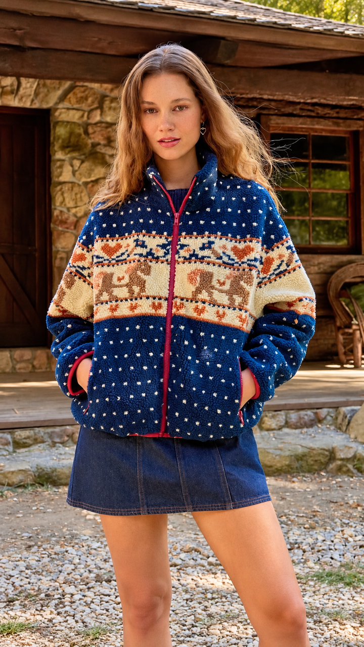 Heritage Horse Fleece Jacket