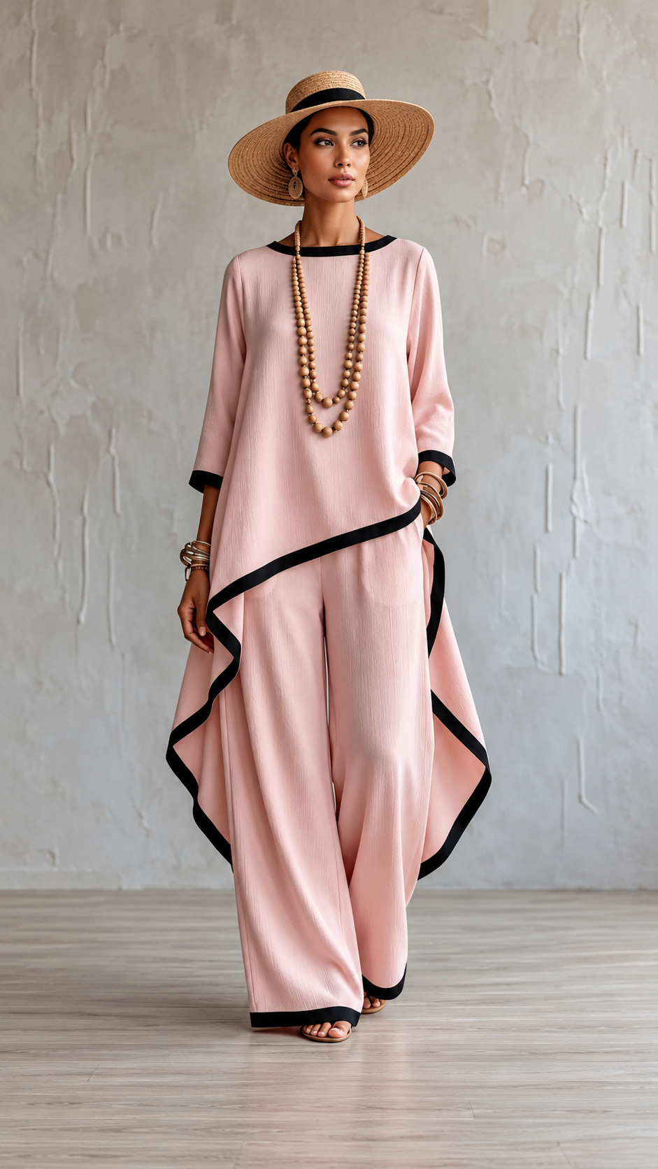 The Amara Contrast Flow Co-ord
