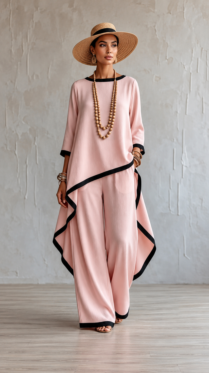 The Amara Contrast Flow Co-ord