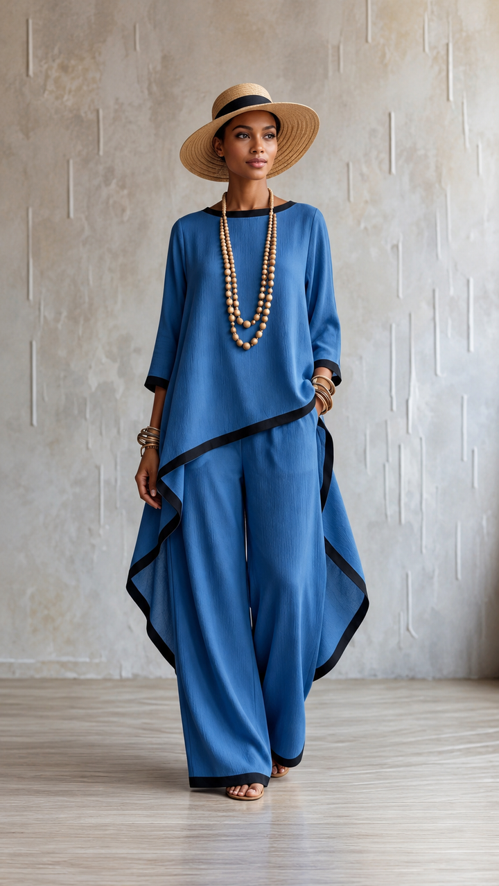 The Amara Contrast Flow Co-ord