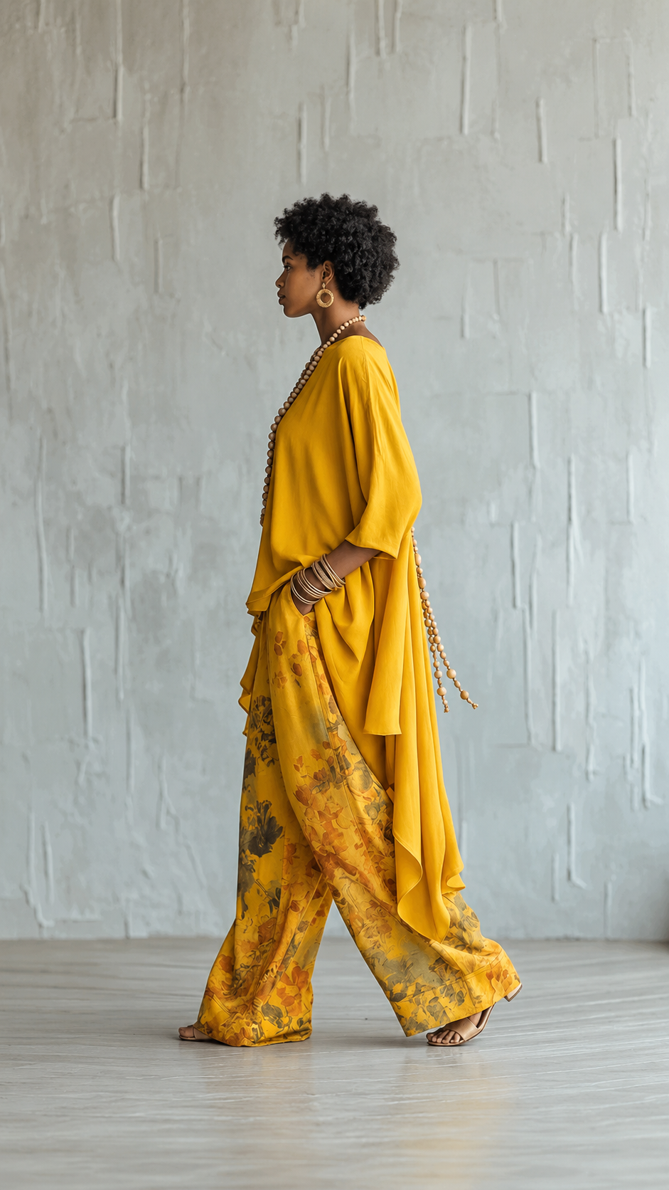Azure Bloom Two-Piece Set