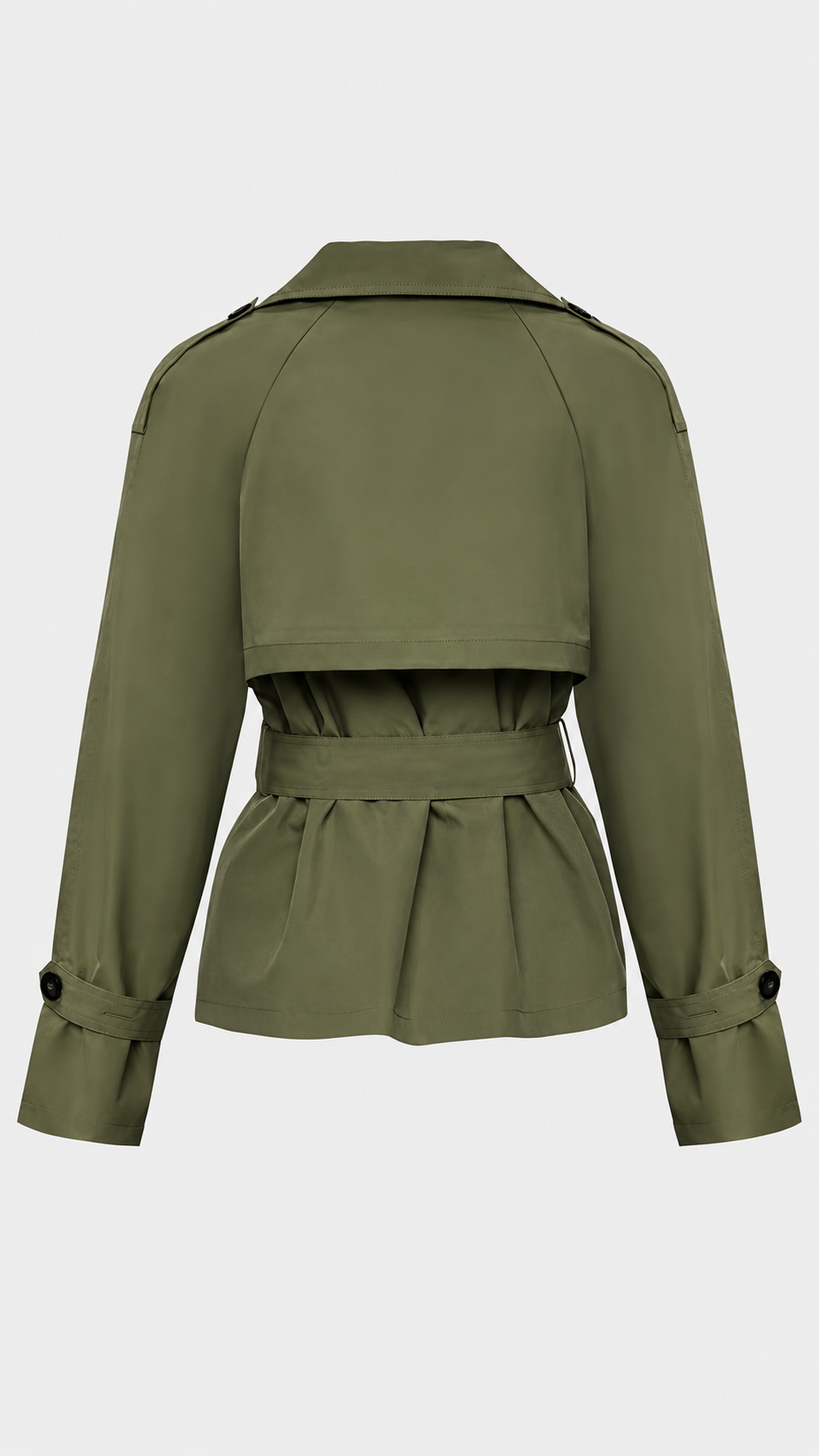 The city cropped trench