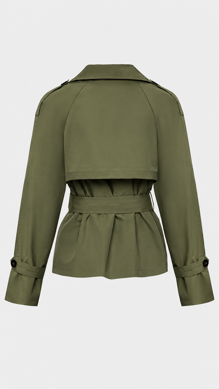 The city cropped trench