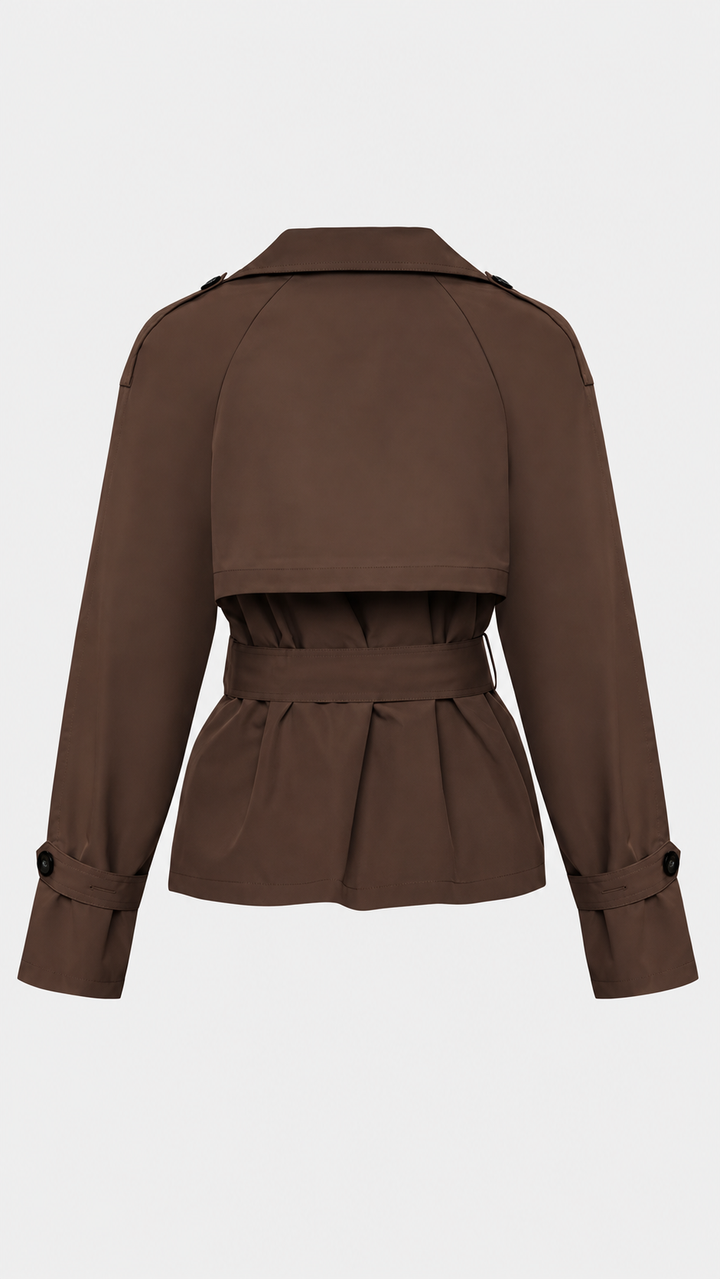 The city cropped trench