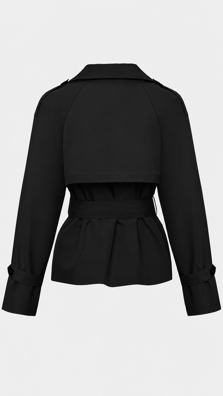 The city cropped trench