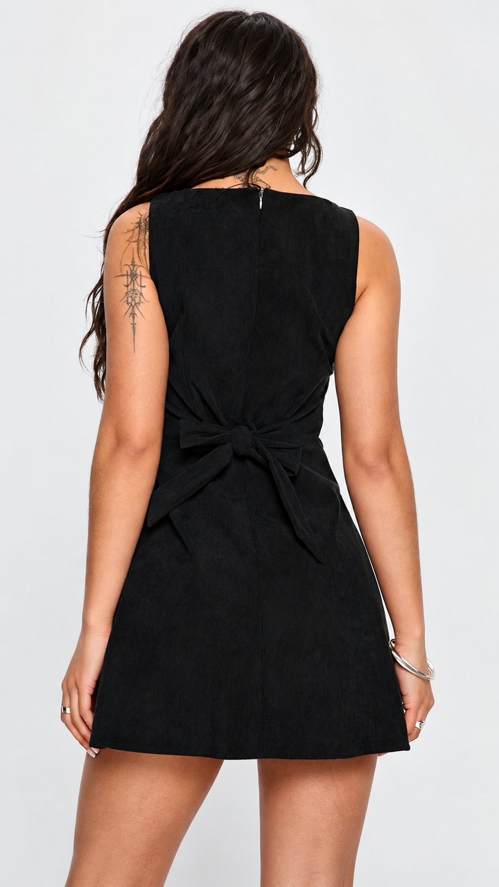 The Belle Bow-Back Mini Dress