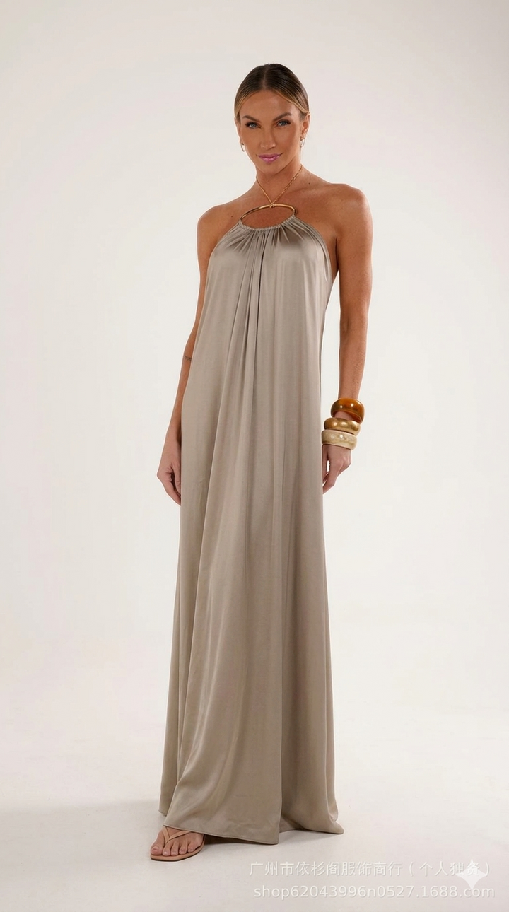 The Solara Flow Maxi Dress