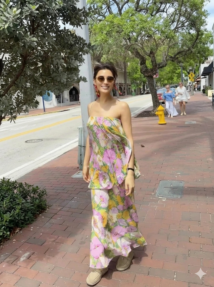 Bloom Haven Two-Piece Set