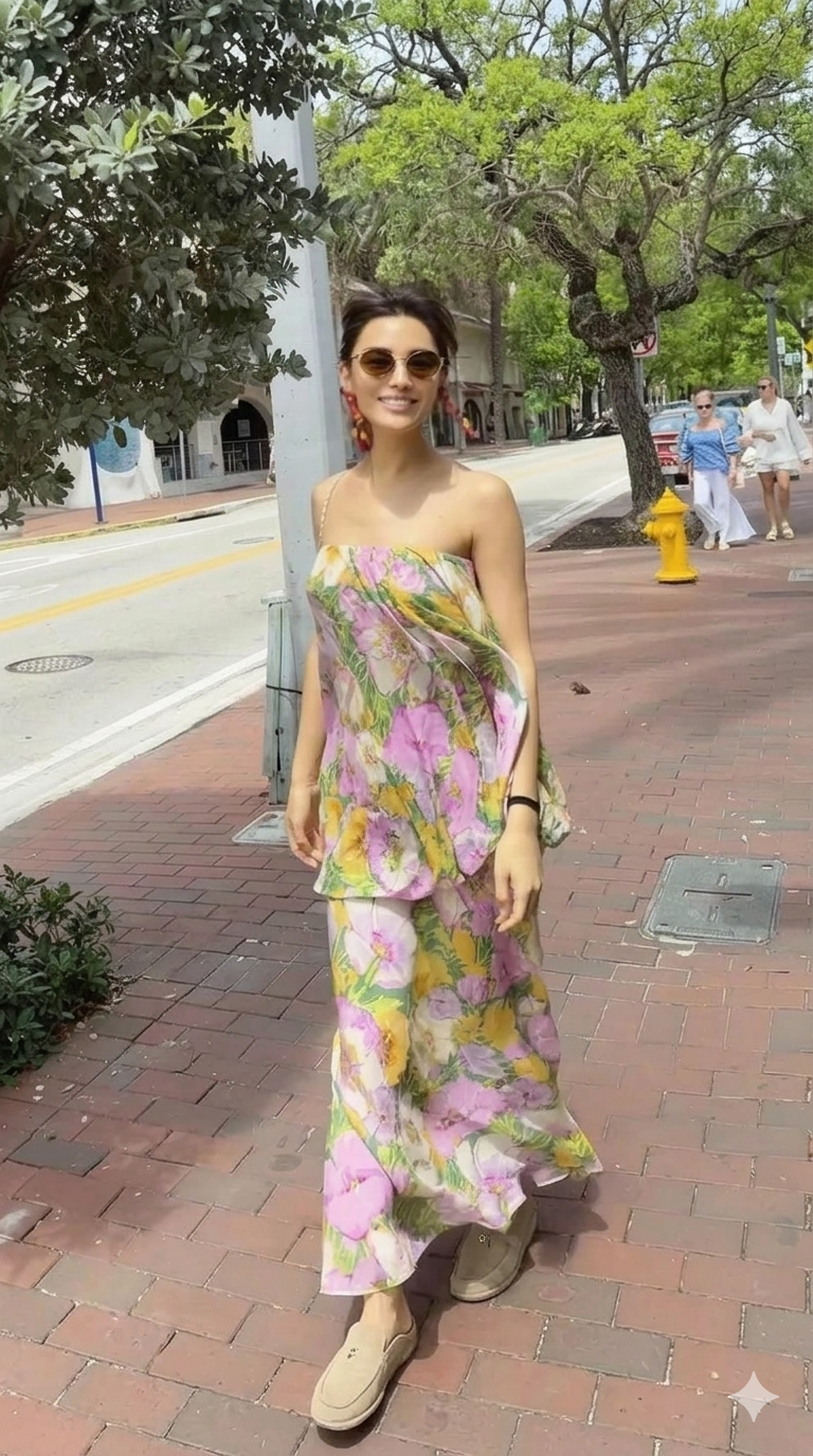 Bloom Haven Two-Piece Set