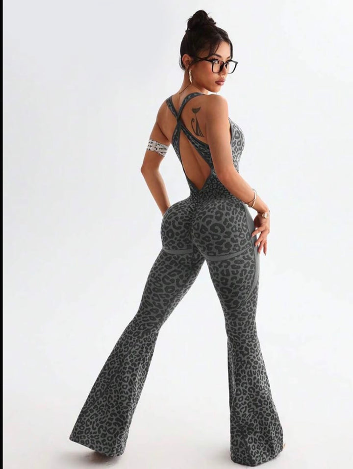 WildFlex Leopard Jumpsuit