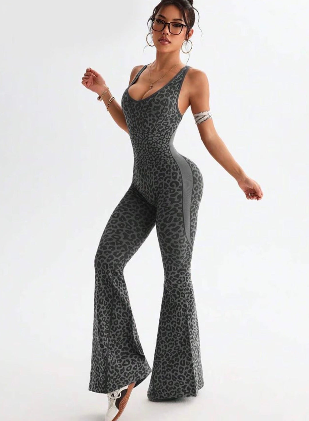 WildFlex Leopard Jumpsuit