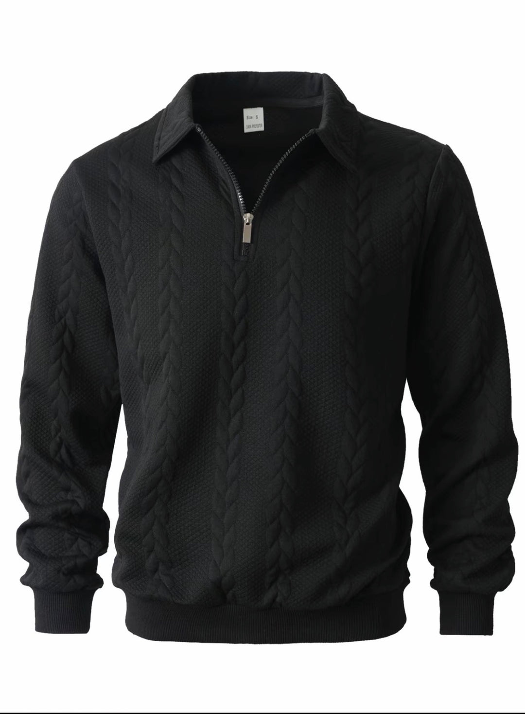 Luxe Quarter-Zip Knit