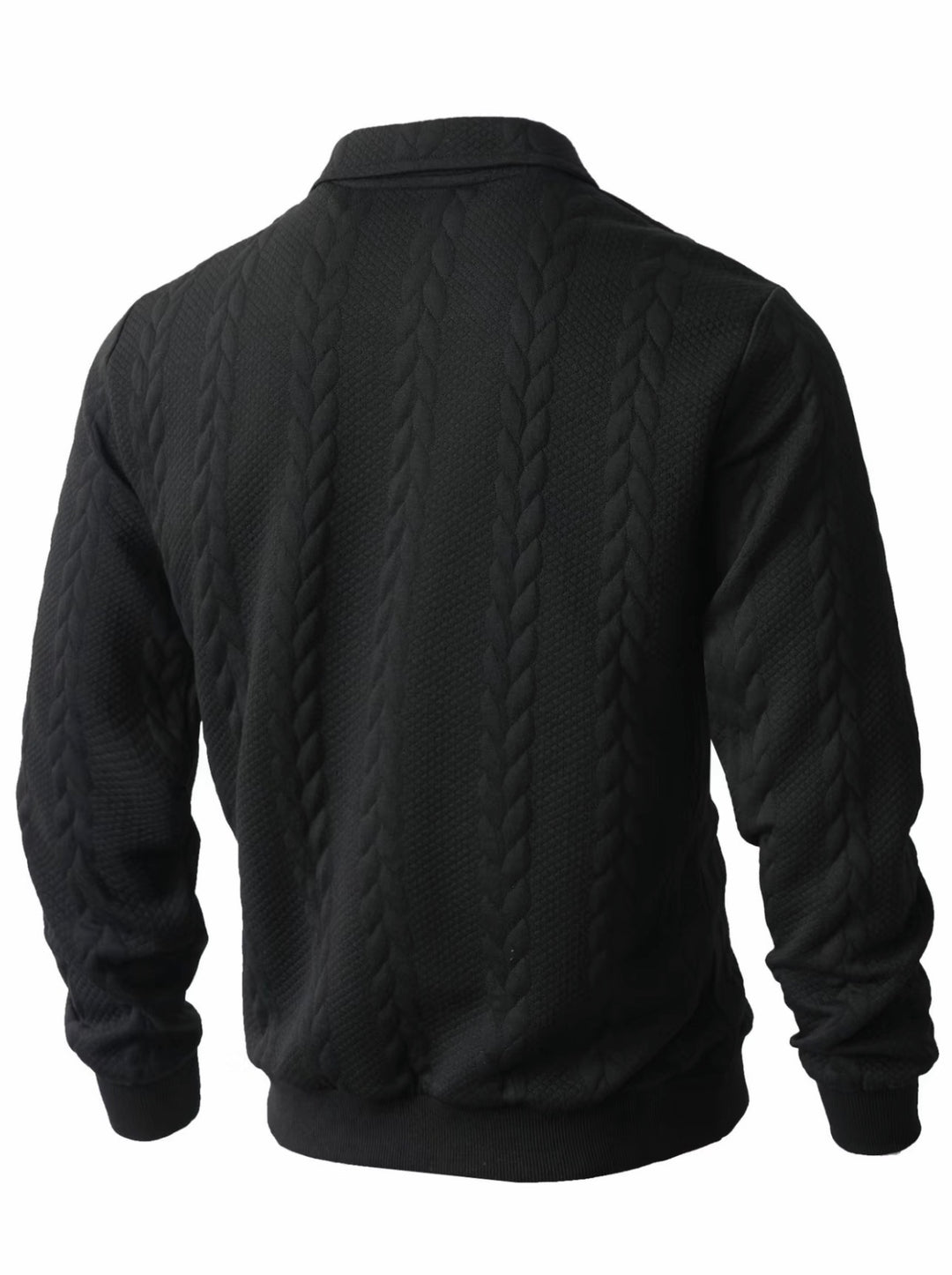 Luxe Quarter-Zip Knit