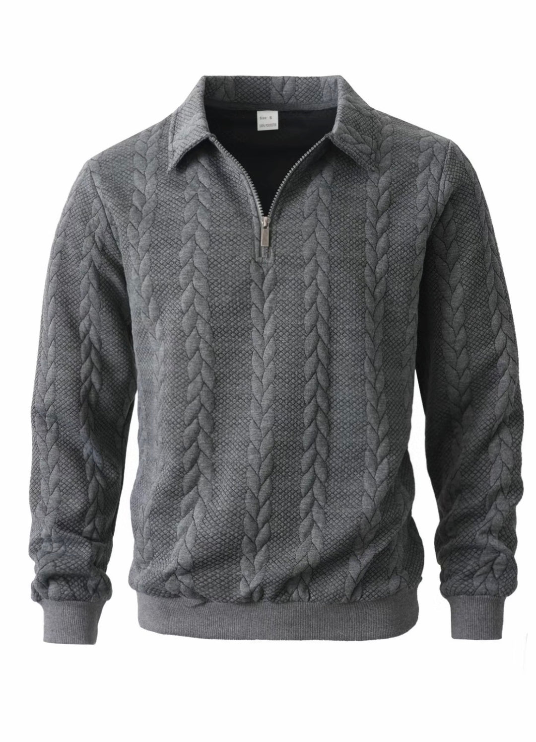 Luxe Quarter-Zip Knit