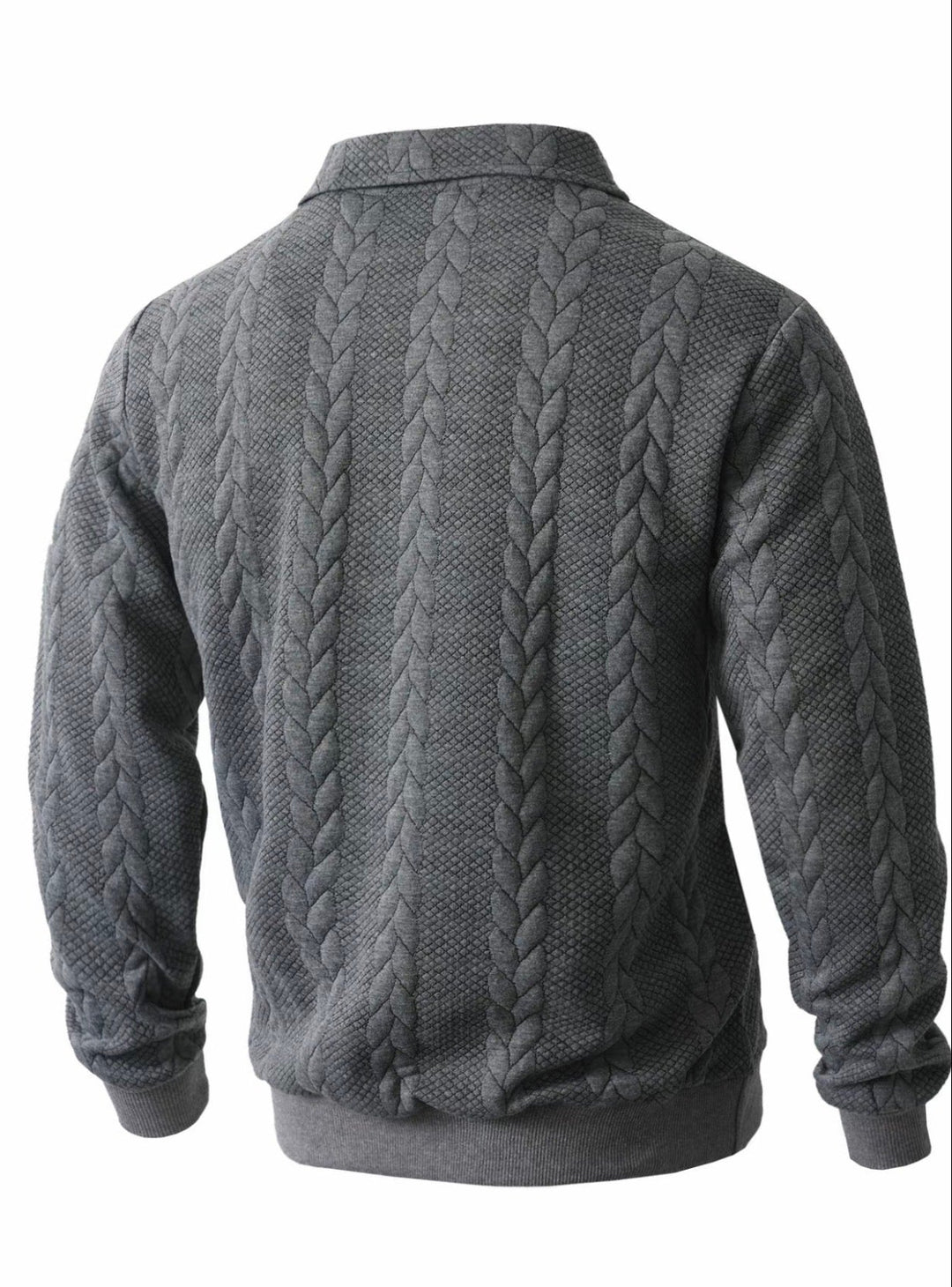 Luxe Quarter-Zip Knit