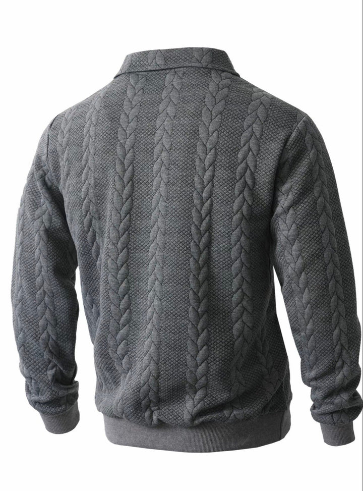 Luxe Quarter-Zip Knit