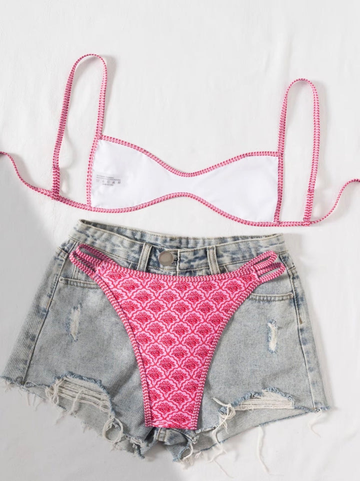 Rosé Riviera Bikini Set