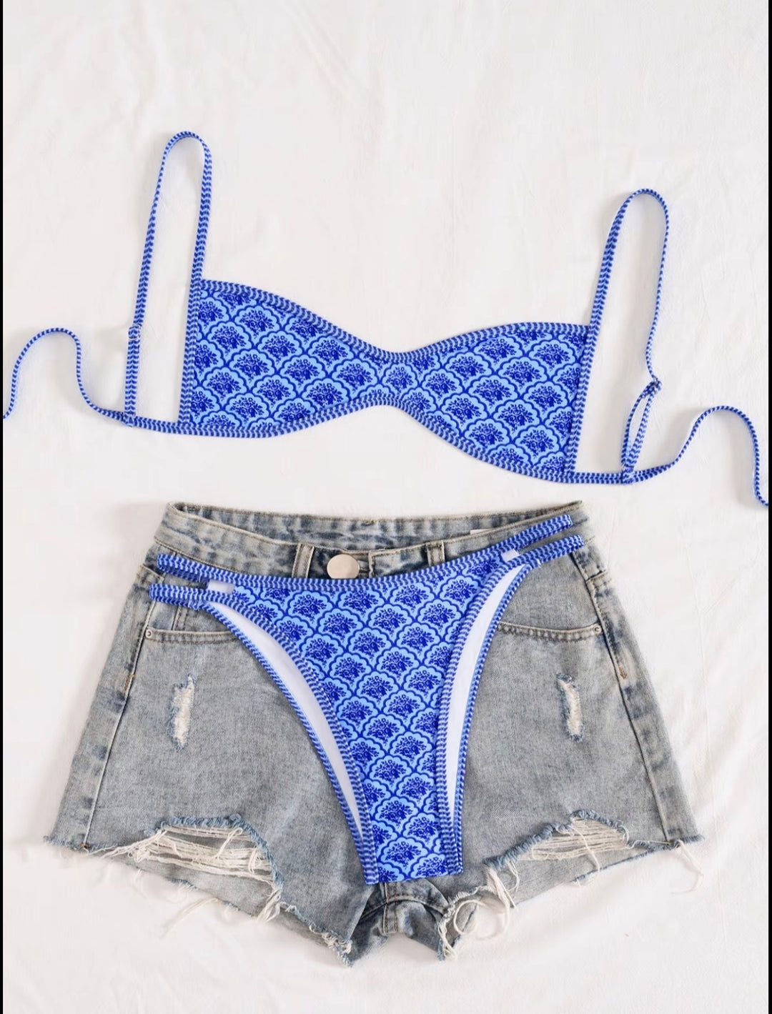 Rosé Riviera Bikini Set