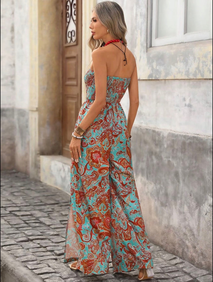 Santorini Breeze Maxi Dress