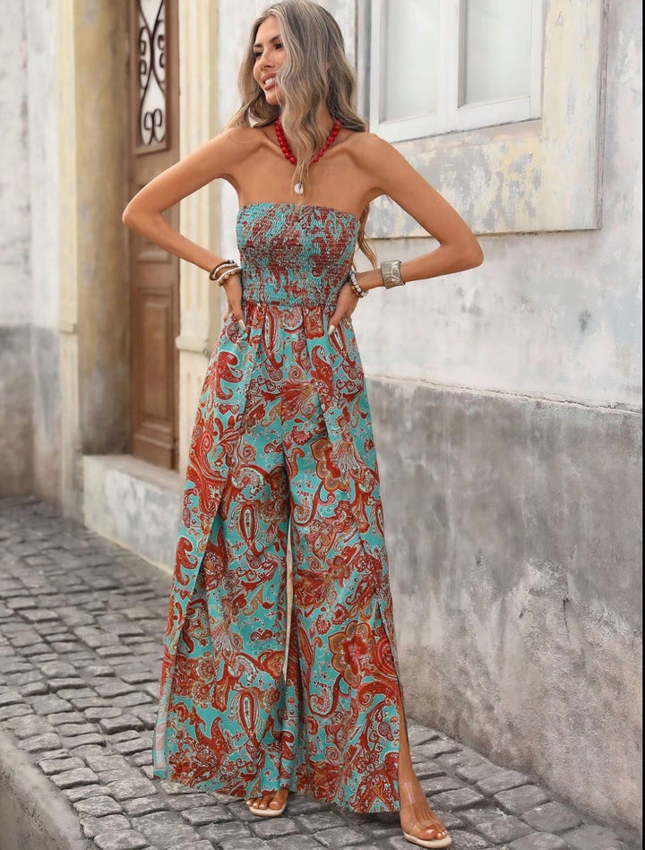 Santorini Breeze Maxi Dress