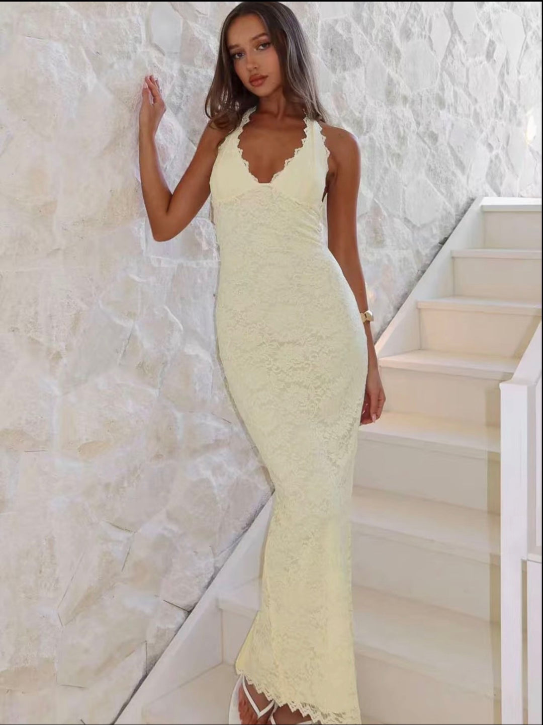 Muse Lace Contour Dress