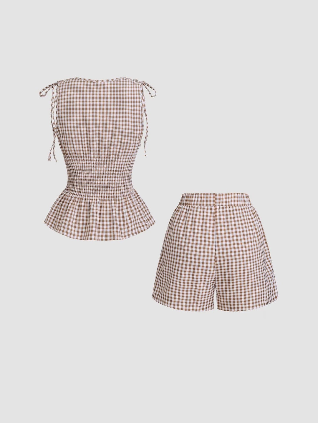 Gingham Picnic Set