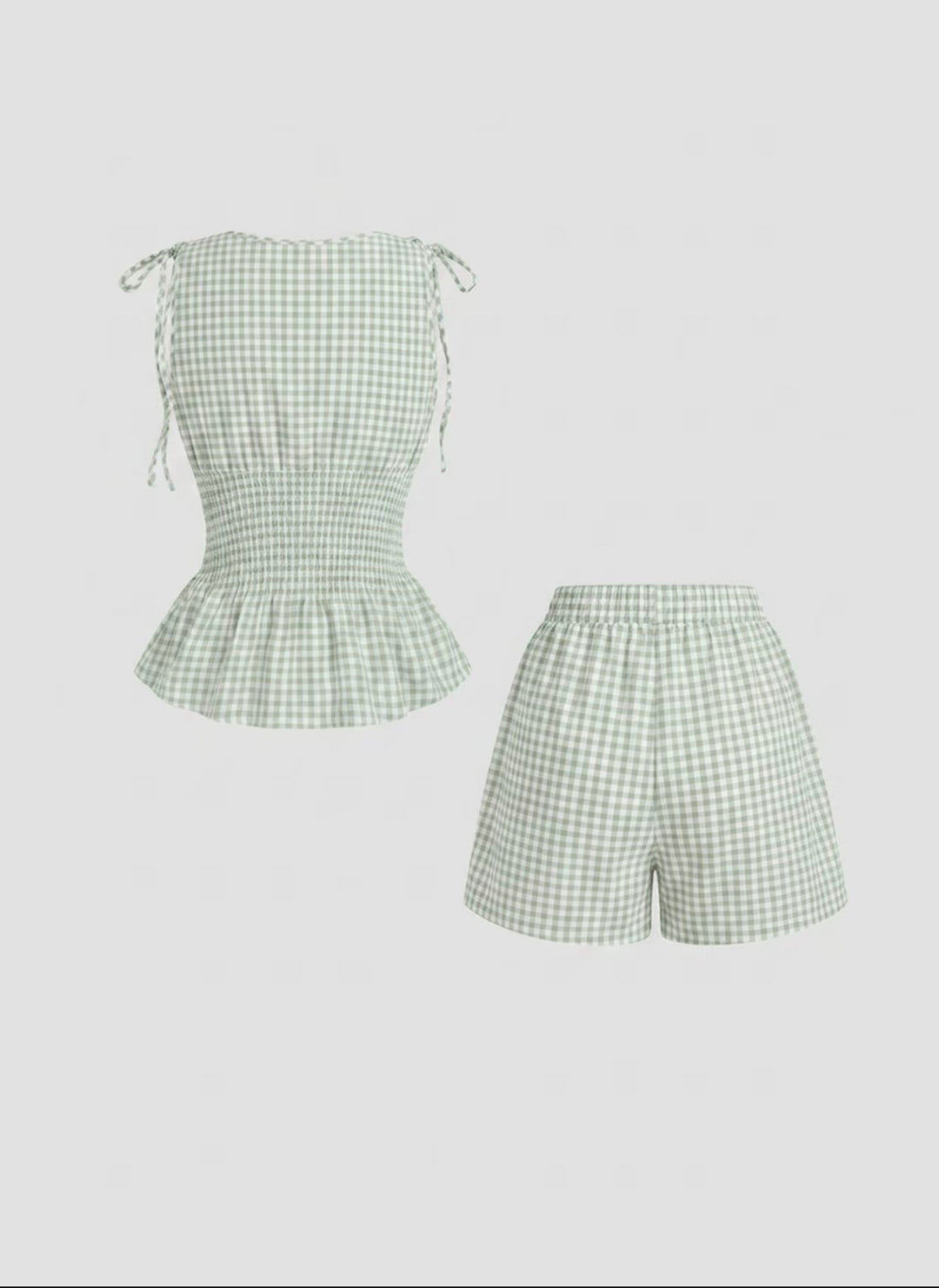 Gingham Picnic Set