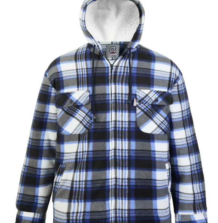 Sherpa-Lined Hooded Jacket