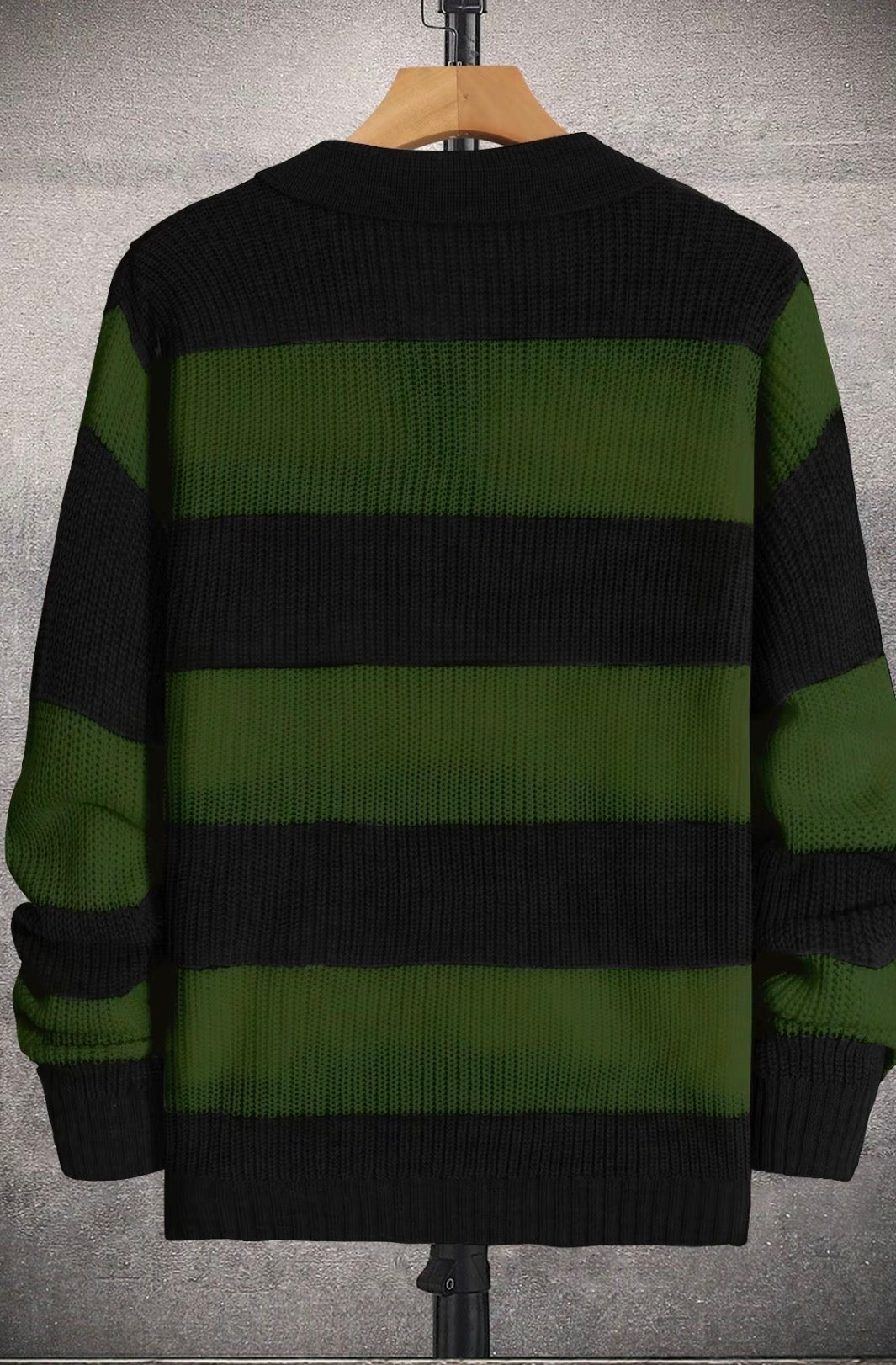 Monochrome Polo Knit