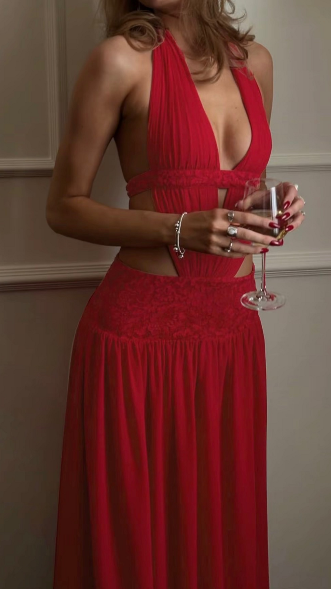 Scarlet Siren Gown