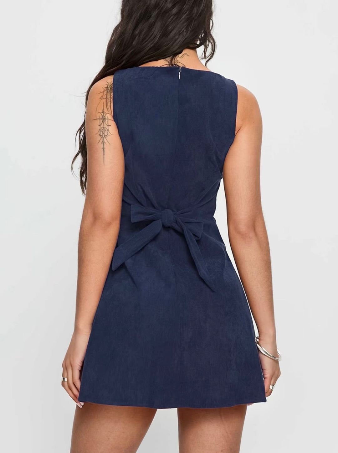 The Bordeaux Hour Mini Dress