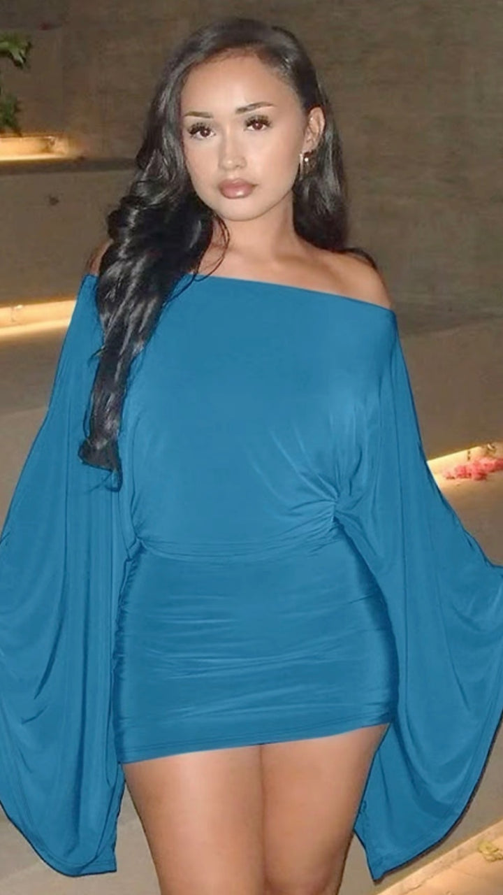 The Azure Élan Dress