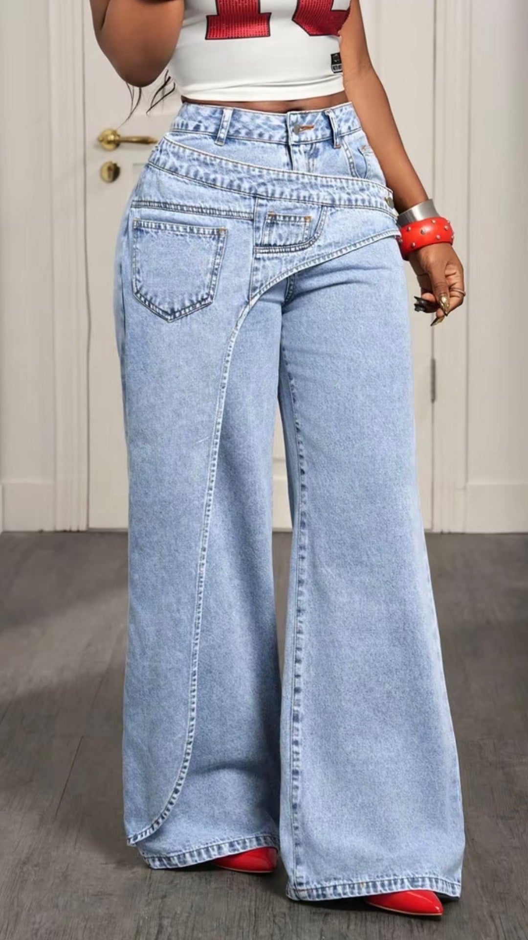 THE DOUBLE TAKE™ WIDE-LEG JEAN