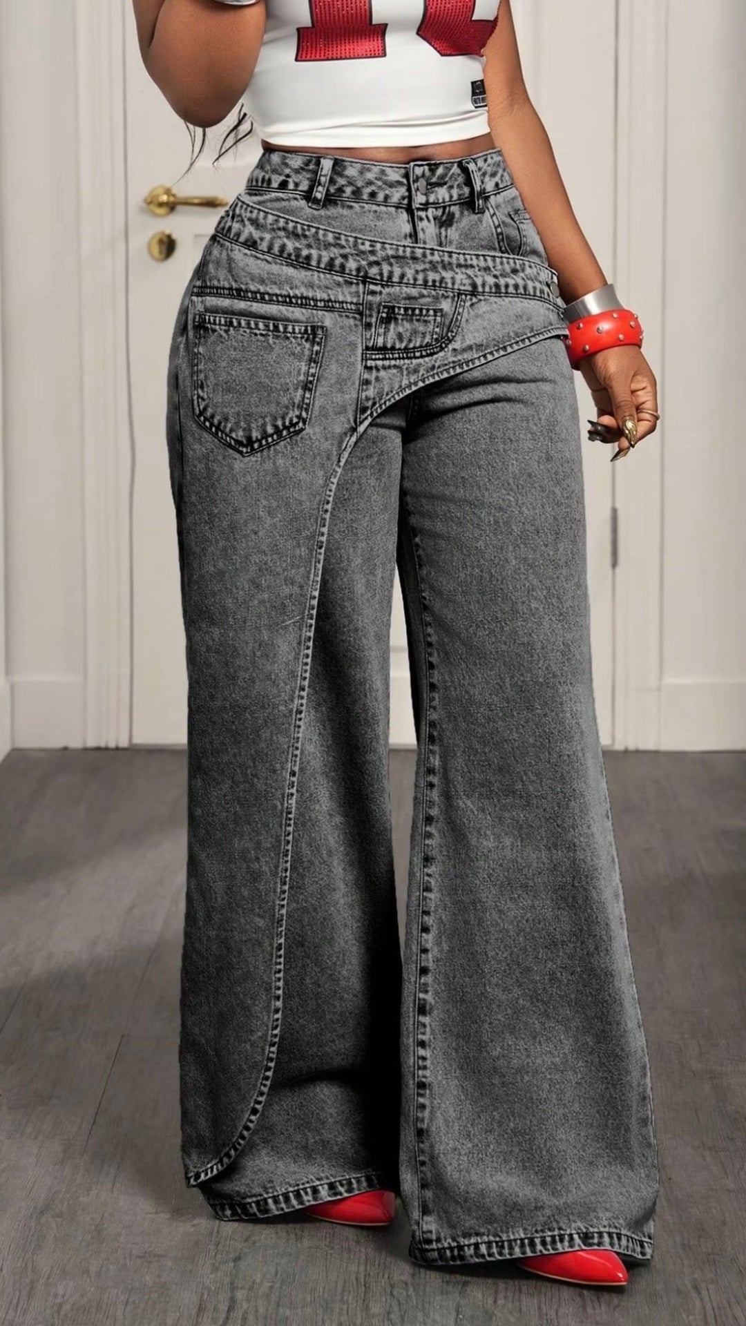 THE DOUBLE TAKE™ WIDE-LEG JEAN