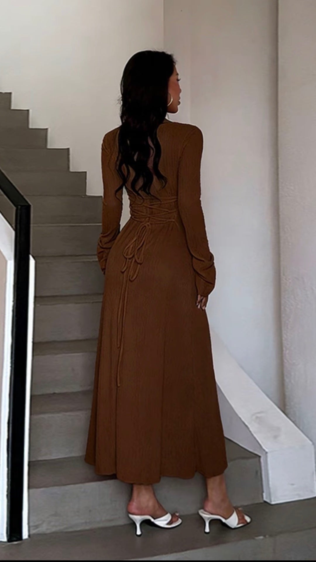 The Amara Sculpted Maxi Dress